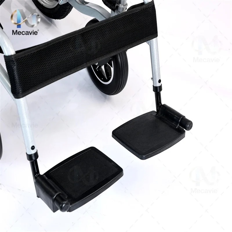 Brand New Elettrico Pieghevole Portatile Sedia a Ruote Disabili Scooter Sedia a Ruote Walker Rollator Tendenza Aiuto per la Mobilità per Disabili - immagine 6