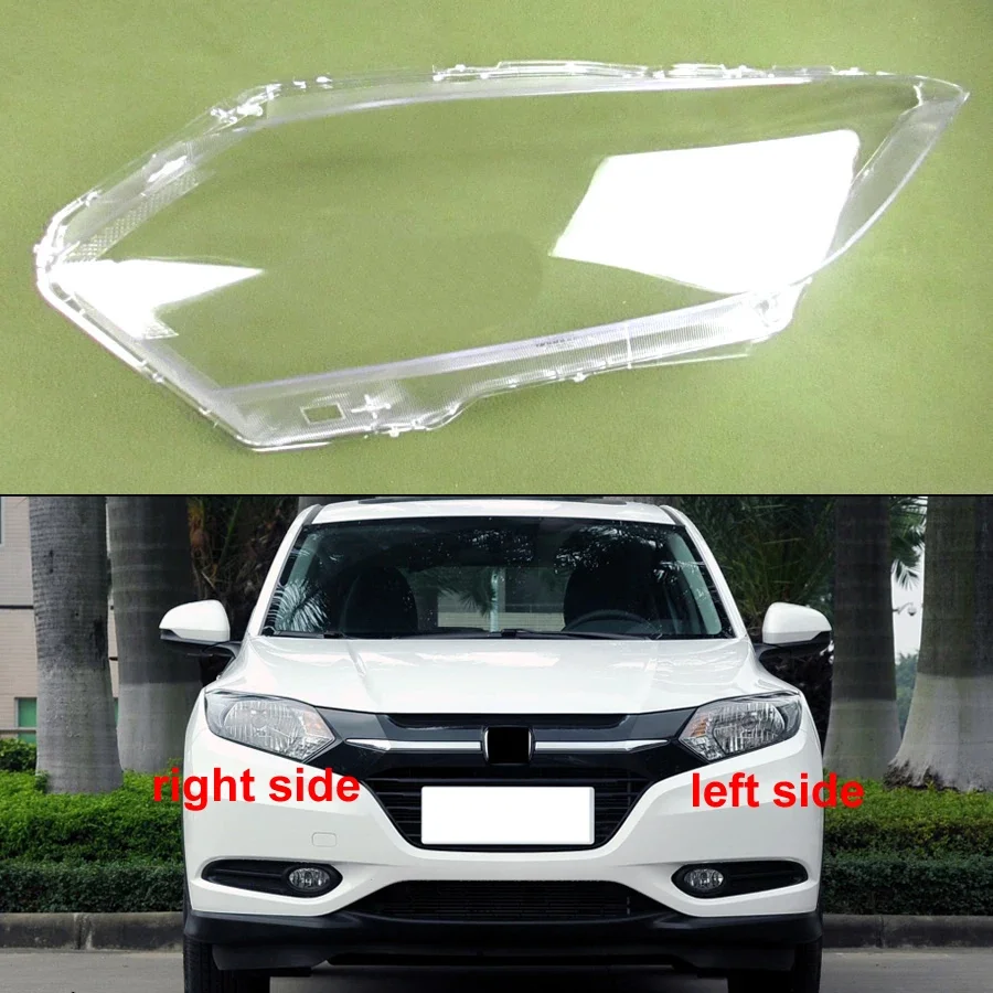

For Honda Vezel 2015 2016 2017 2018 Halogen Headlamp Cover Transparent Headlight Shell Plexiglass Replace Original Lampshade