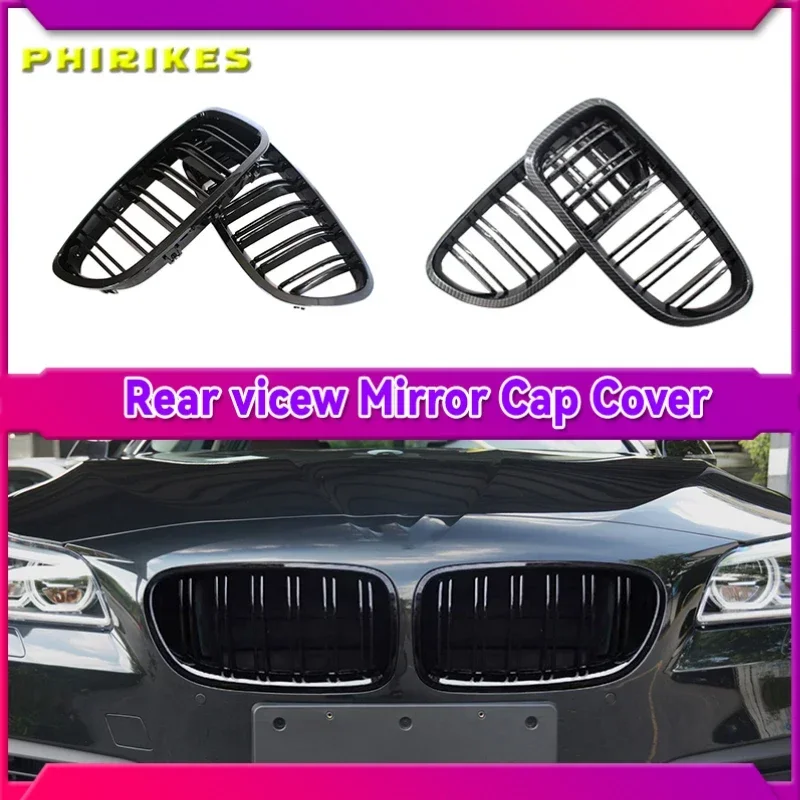 

Grill Grille Gloss Black Kidney Sport for BMW F10 F18 F02 F11 M5 10-15 Dual Slat