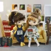 3 Styles Monst Savage Baby Rubber Dolls Height 20cm 1/6 Cabinet Delicate Childlike Innocence Lovely Toys for 12+y Dolls Gift 2