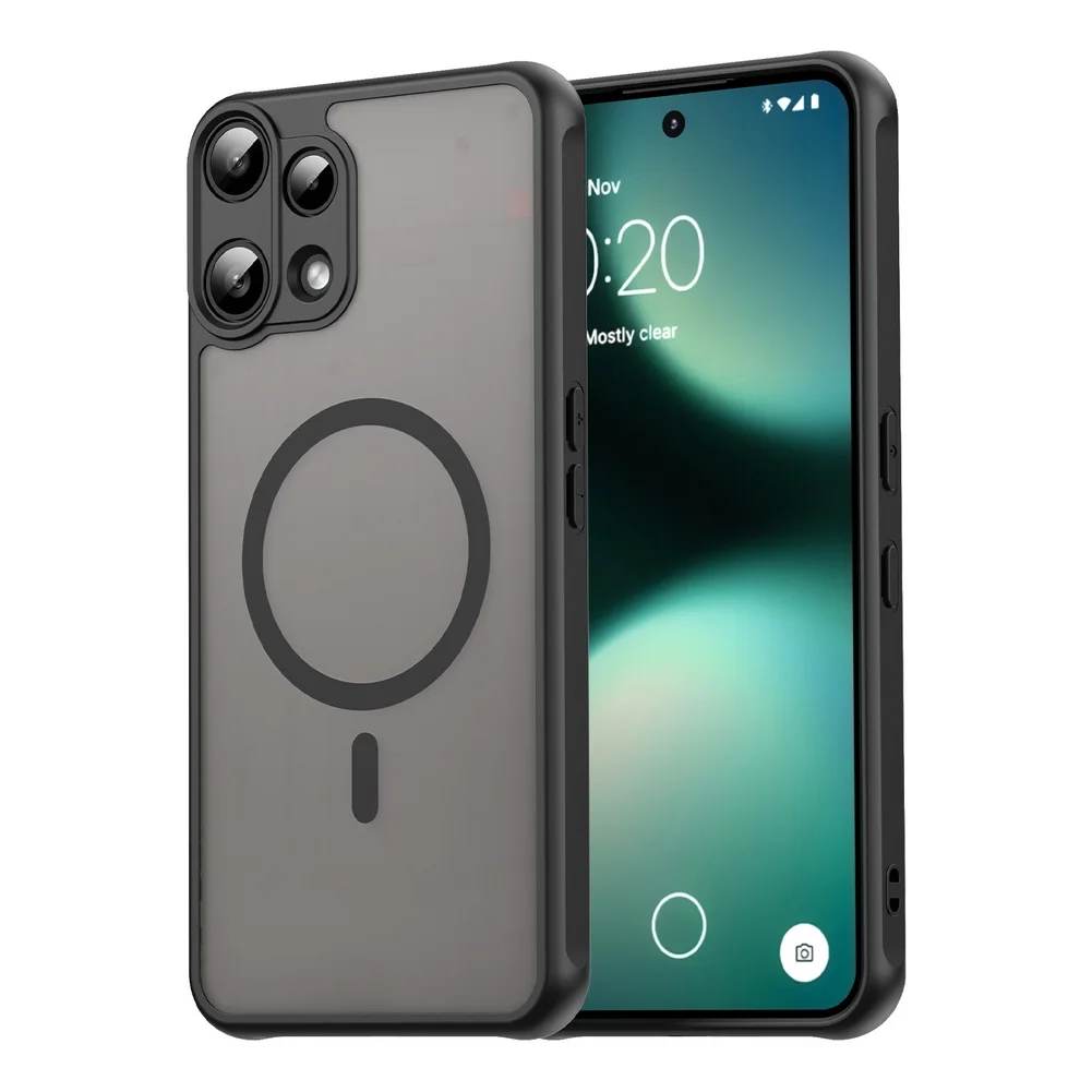 Matte Flexible Magnetic Full Protection Phone Case