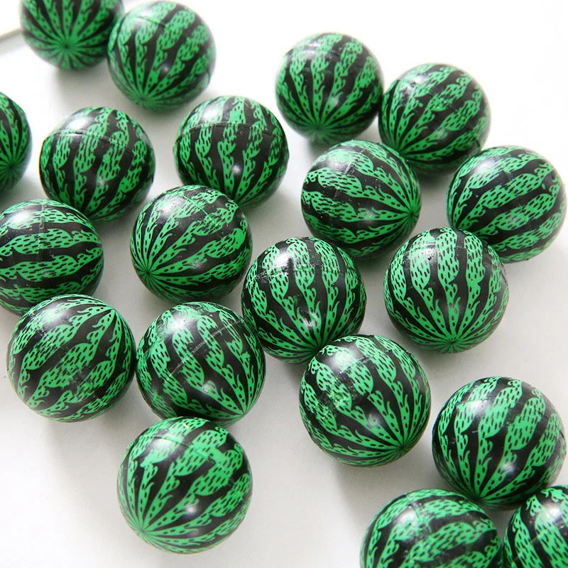 

5Pcs 30MM Watermelon Ball Bouncing Lot Balle Rebondissante Kids Party Favors For Boys Girls Jouet Enfant Anniversaire Pour Invit