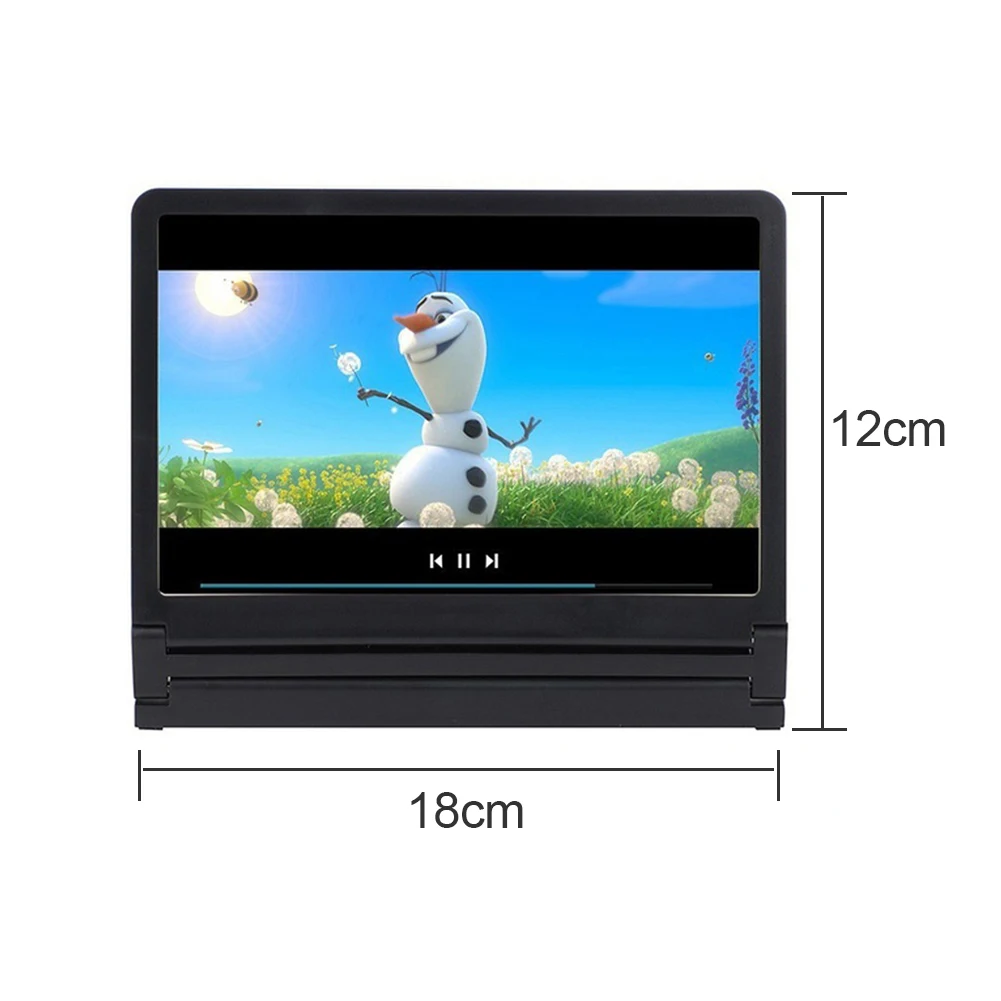 Portable HD Video Screen Magnifier Bracket 3D Mobile Phone Screen Amplifier Stand Folding Magnifier Phone Accessories