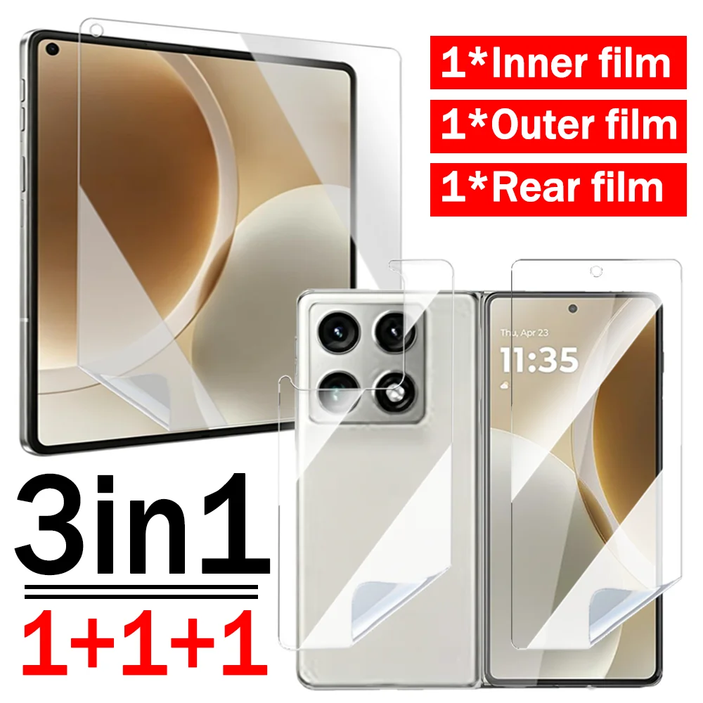 9-in-1 TPU Soft Hydrogel Film Screen Protector Kit - Full Coverage HD Clear
