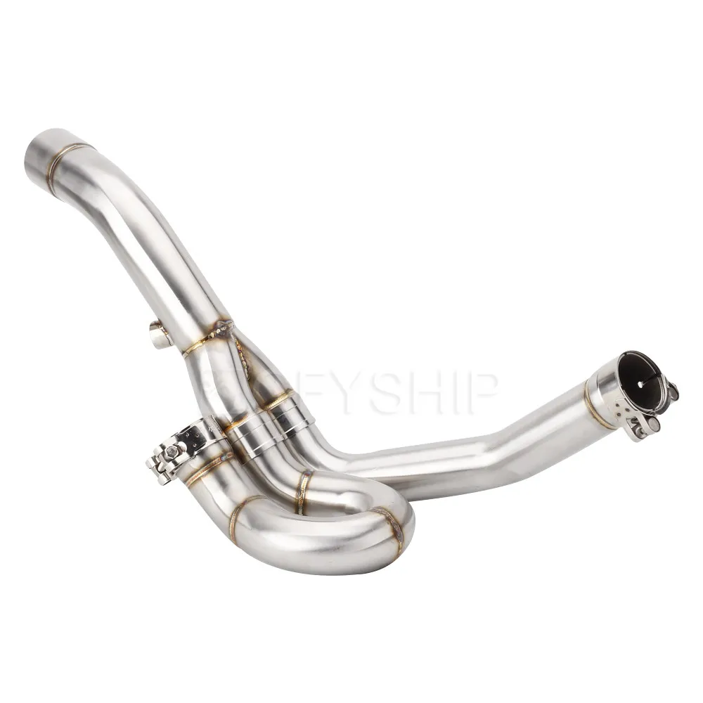 

For Aprilia Shiver 750 2008 to 2015 2016 2017 SL 750 SL750 / GT Shiver 750 Escape Motorcycle Exhaust Muffler Link Pipe Slip-on