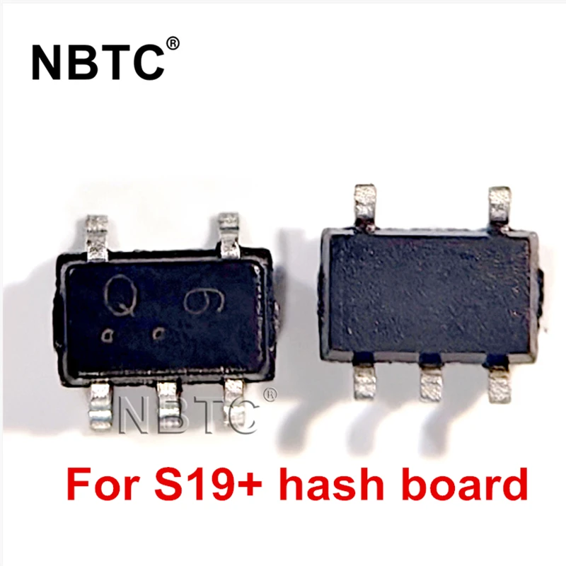 

Voltage-Level Translator Q 6 marking on Antminer S19+ hash board