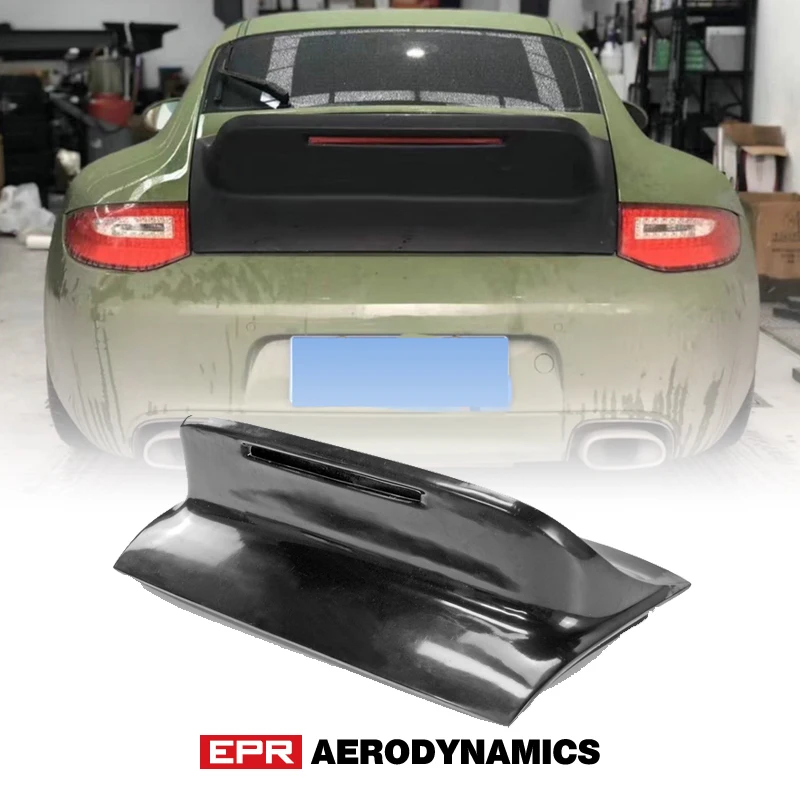 

For 05-12 Porsche 911 Carrera Classic Ducktail Type FRP Unpainted Rear Trunk Spoiler (Will Fit Coupe, NOT for Turbo or Targe)