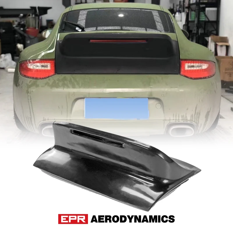 Per 05-12 Porsche 911 Carrera Classic Ducktail Type Frp Spoiler Per Baule Posteriore Non Verniciato (Adatto Per Coupé, Non Per Turbo O Targe)