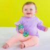 Baby Teether Rattle & Shake Barbell Toy, Ages 3 Months and Up(Random Color） 5