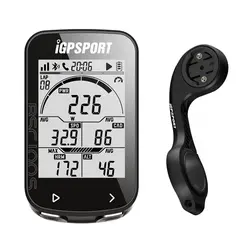 Wireless GPS Bike Computer & Digital Cycling Odometer with Speedometer and Stopwatch Functionality (BSC100S with holder)