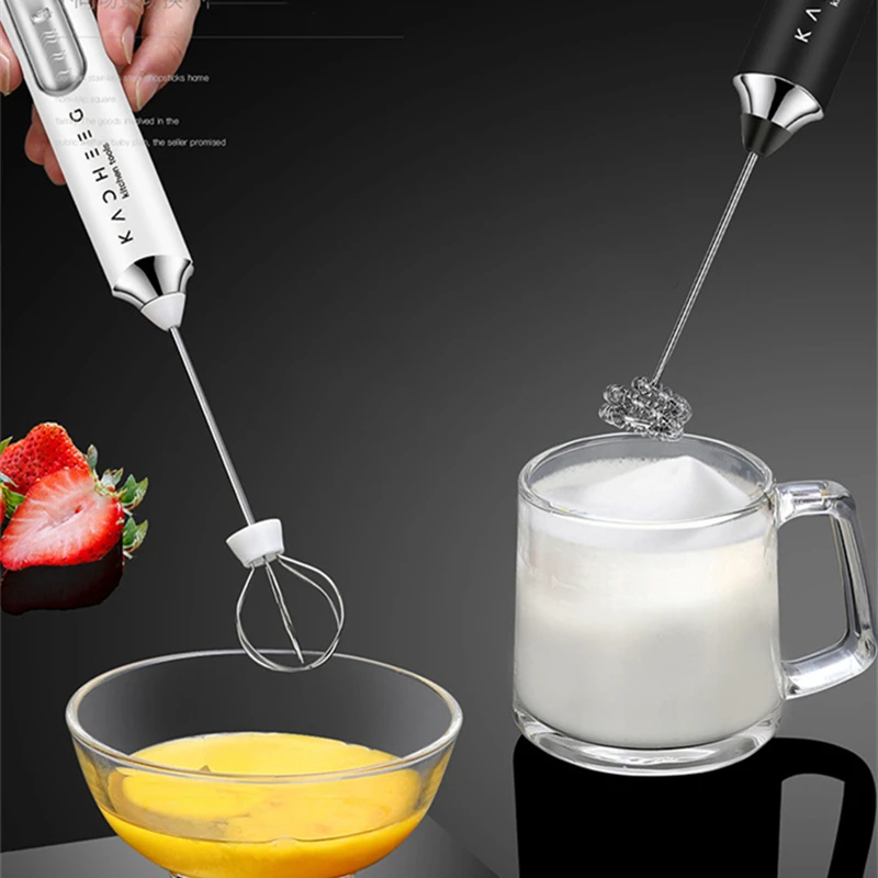  1Easylife Stainless Steel Milk Frother with Bonus Mix
