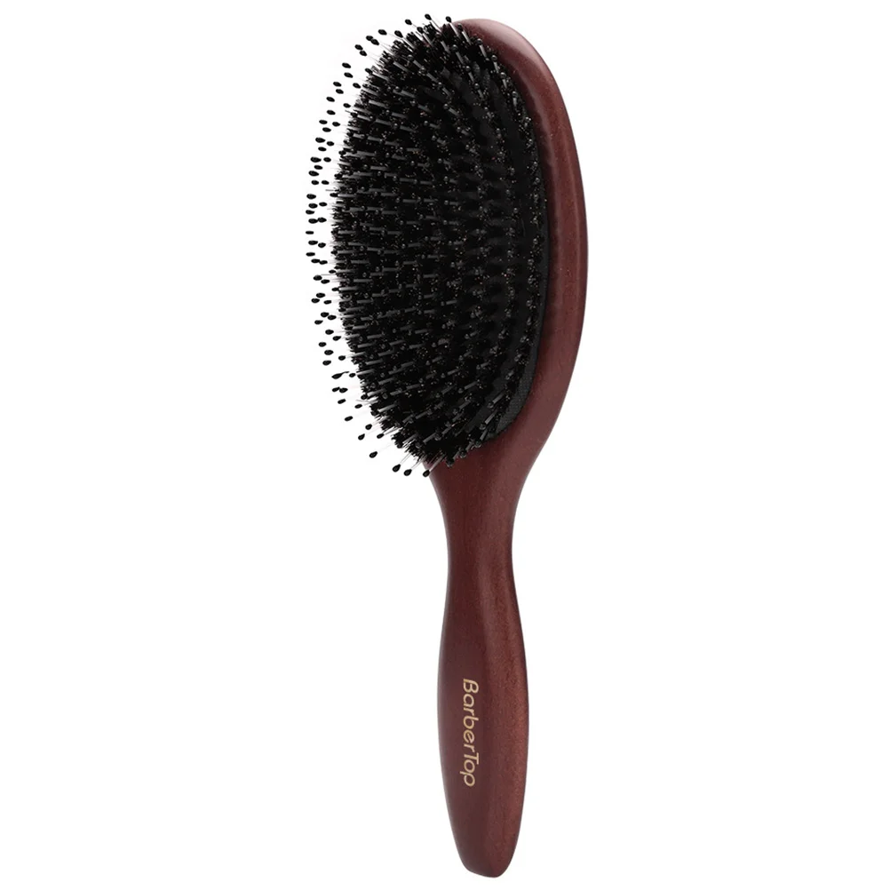 

Air Bag Comb Massager Styling Brush Scalp Detangling Hair Solid Wood for Women Bristle Barber