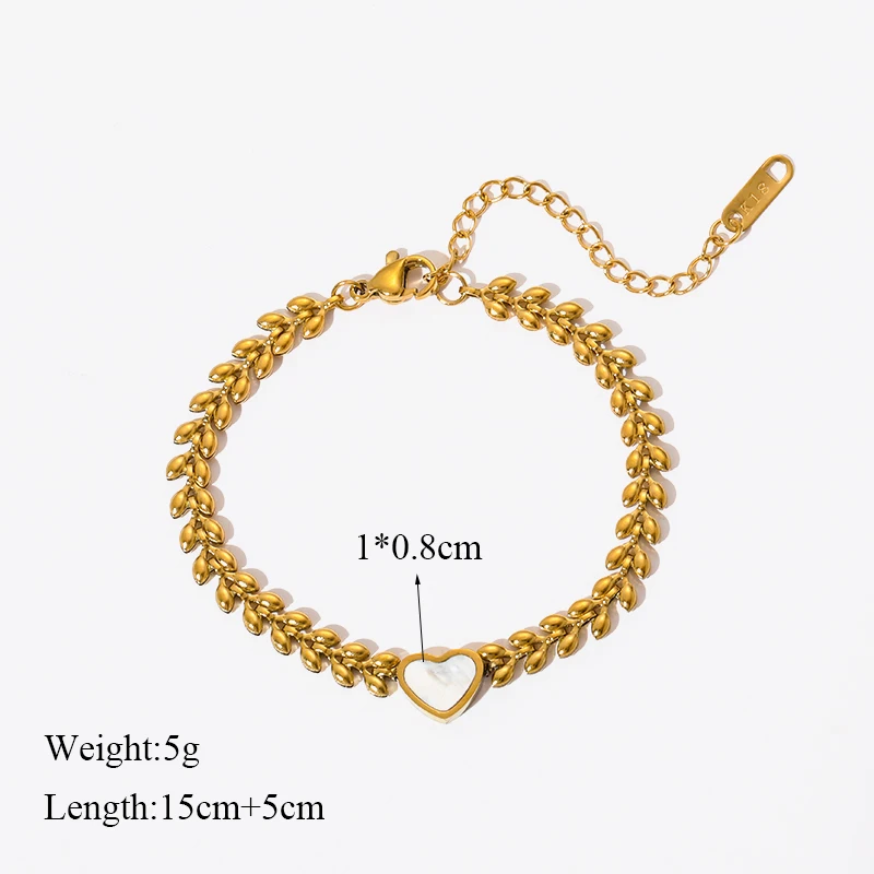 Stainless Steel Gold Bracelet