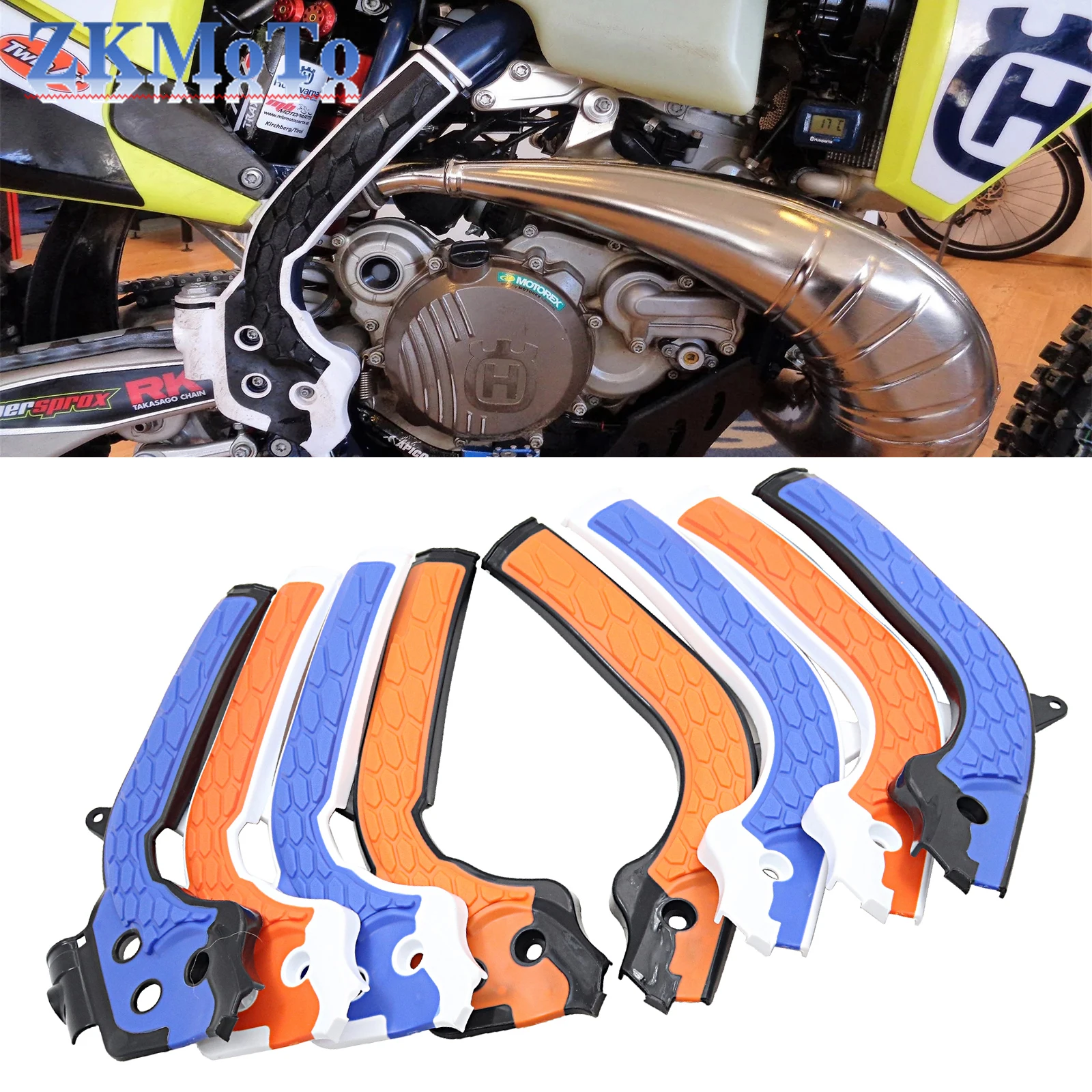 AIRTIME Orange Aluminum Brake Reservoir Cover For KTM SX/XC/EXC (125-450cc)