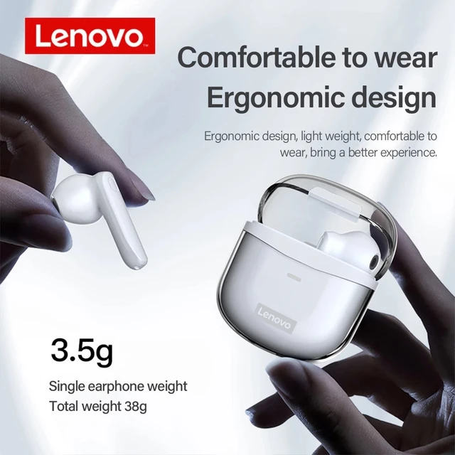 Lenovo XT96 Fone Bluetooth Wireless Headphone Control Touch Earbud HiFi Stereo Music Earphone Fashion Auriculares Mic Headset 5