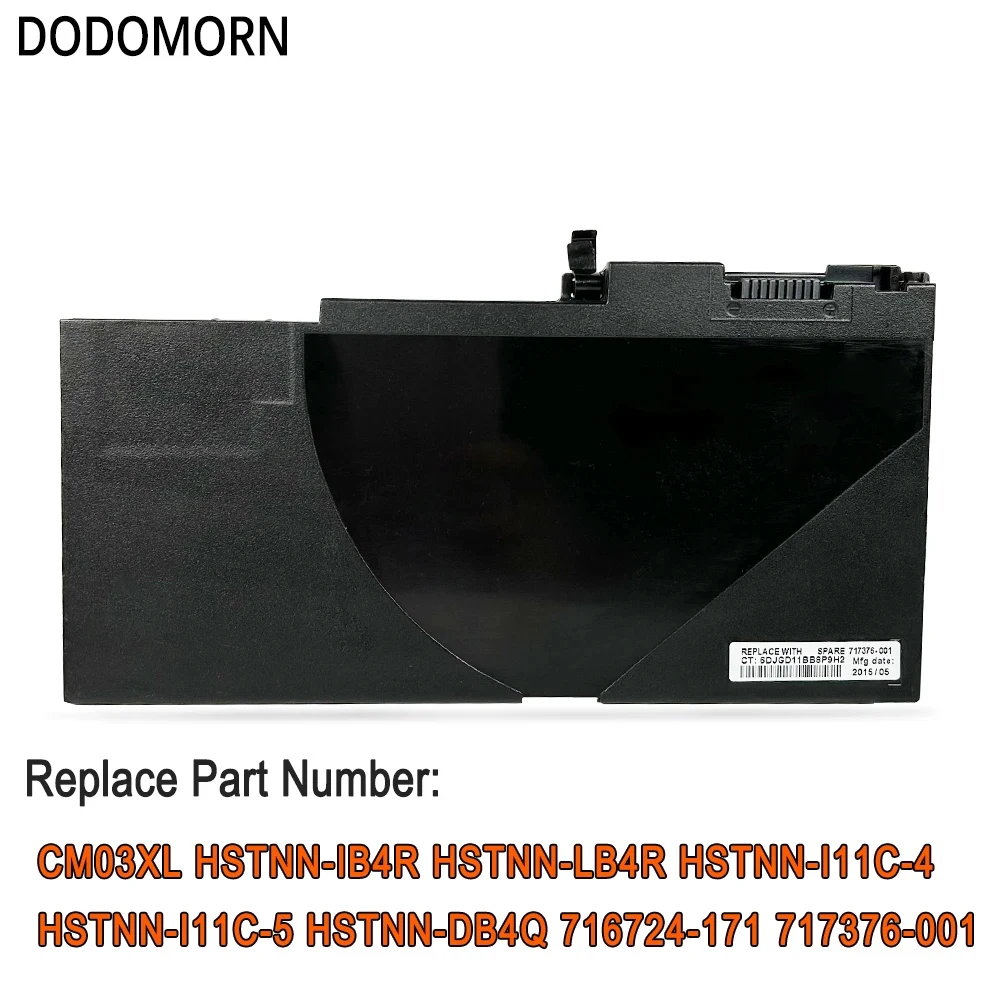 Bateria do Portátil para hp Elitebook Cm03xl 840 845 850 740 745 750 g1 Série g2 Hstnn-db4q Hstnn-ib4r Lb4r E7u24aa 716724171 Novo - Imagem 6