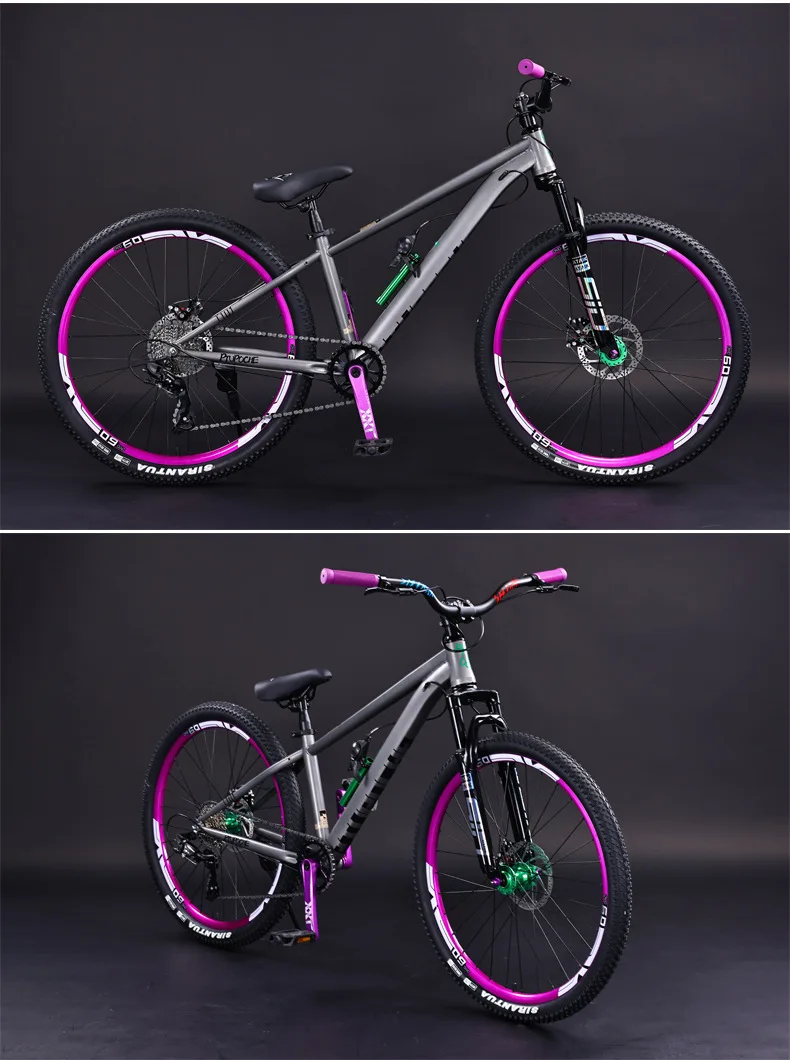 OVOZI Dirt Bike bicicleta de montaña hombre y mujer adulto velocidad Variable bicicleta para estudiantes adolescentes ultraligera absorción de impacto