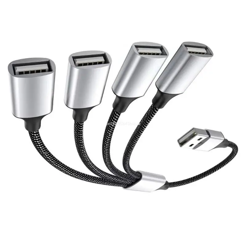 USB2.0 1 to 2/4/3 Splitters USB2.0 Male to Female Hubs Extension Cable Dropship 5