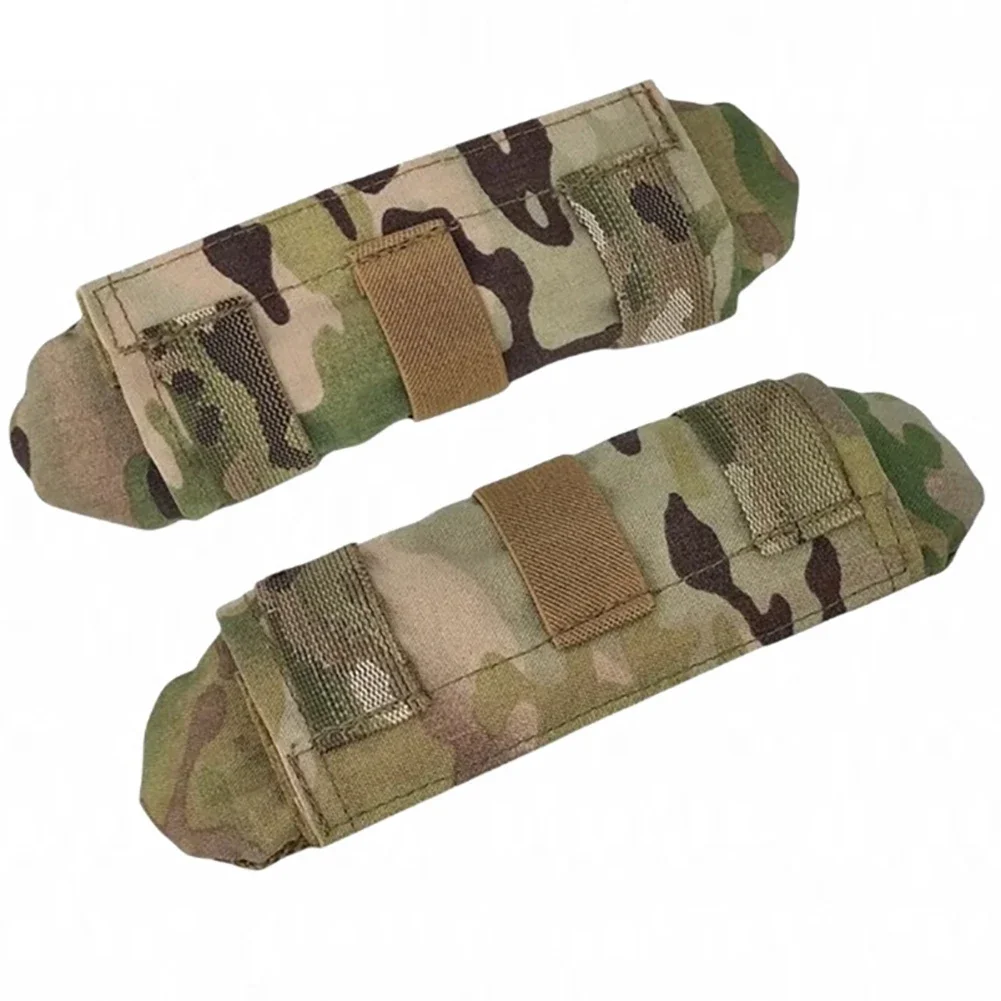 2 coussinets d'épaule respirants mesh pour gilet de pêche tactique et sac à dos