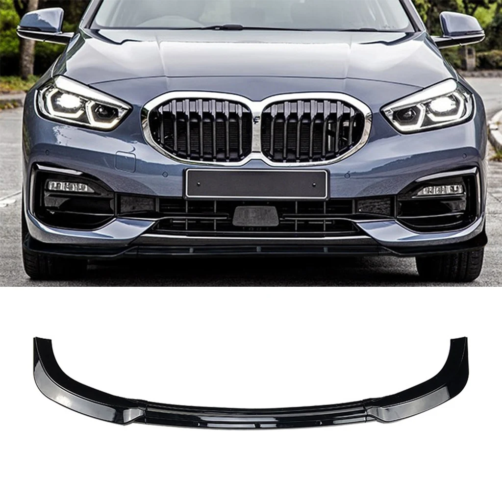 

Front Bumper Lip Splitter Spoiler Protector For BMW 1 Series F40 116i 116d 118i 118d 120i 120d Standard 2019 2020 2021 2022 2023
