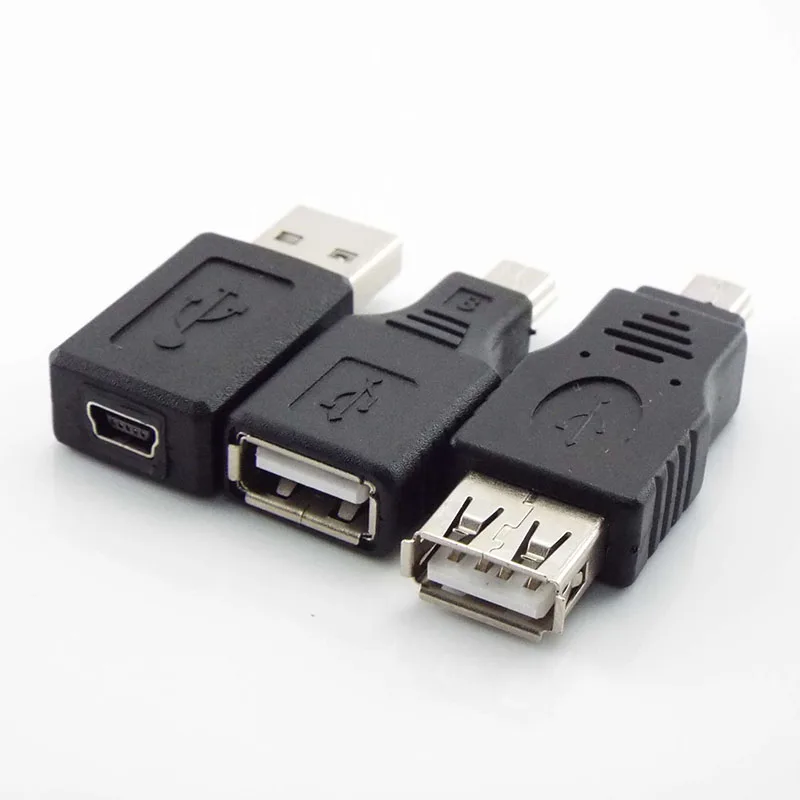 

Переходник с USB 2,0 «папа» на «Мама» с 5 контактами «Мама»/«папа»
