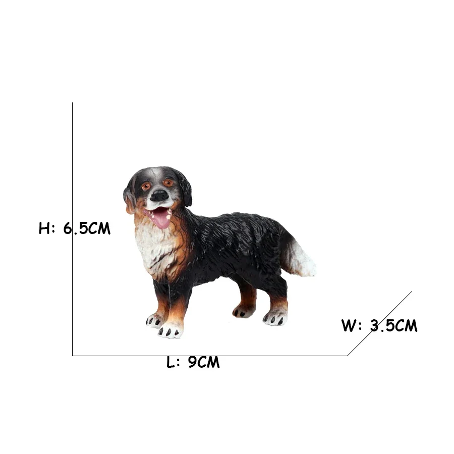 Lifelike Dog Figurine Set - Educational Collectible Toy for Kids and Home Decor Gifts