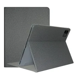 Auto Sleep/Wake Full Protection Tablet Case with TPU Back Cover for Teclast ArtPad Pro (Gray)