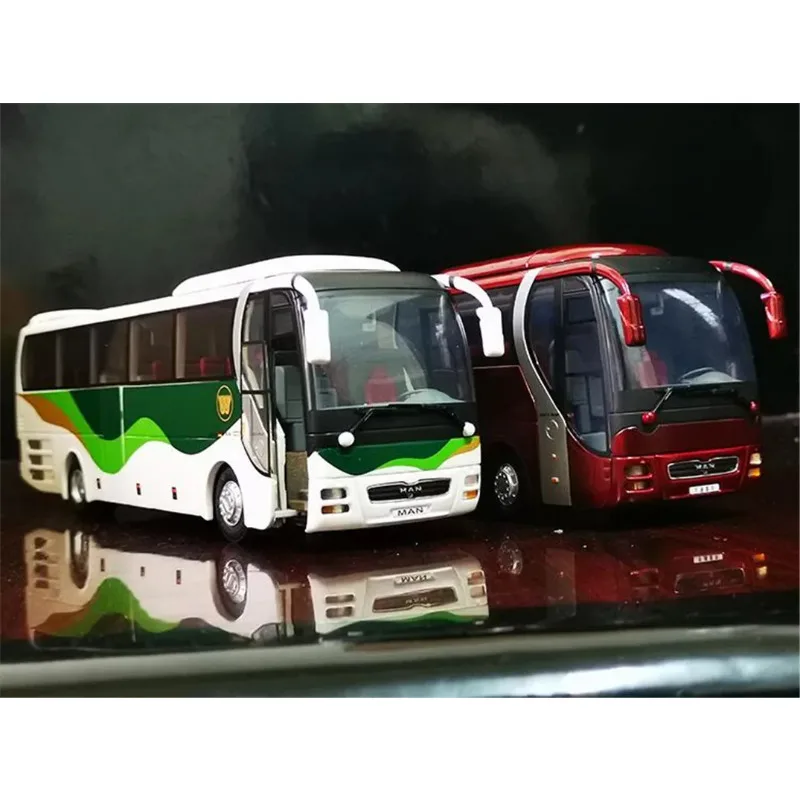 

1/42 For MAN Lion's Star YuTong Bus ZK6120R41 Diecast Metal Car Model Toys Boys Girls Gifts Collection Red/White Metal,Plastic