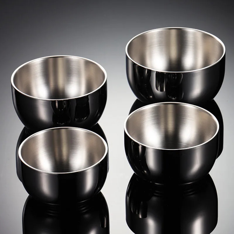 304ThickenStainlessSteelBowlsHeatInsulationAntiscaldingRamen