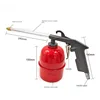 1 Pcs Zinc Aalloy Pneumatic Car Engine Cleaning GgunRed Pot Gray Car Repair Engine Oil Channel Cleaning Gun 4