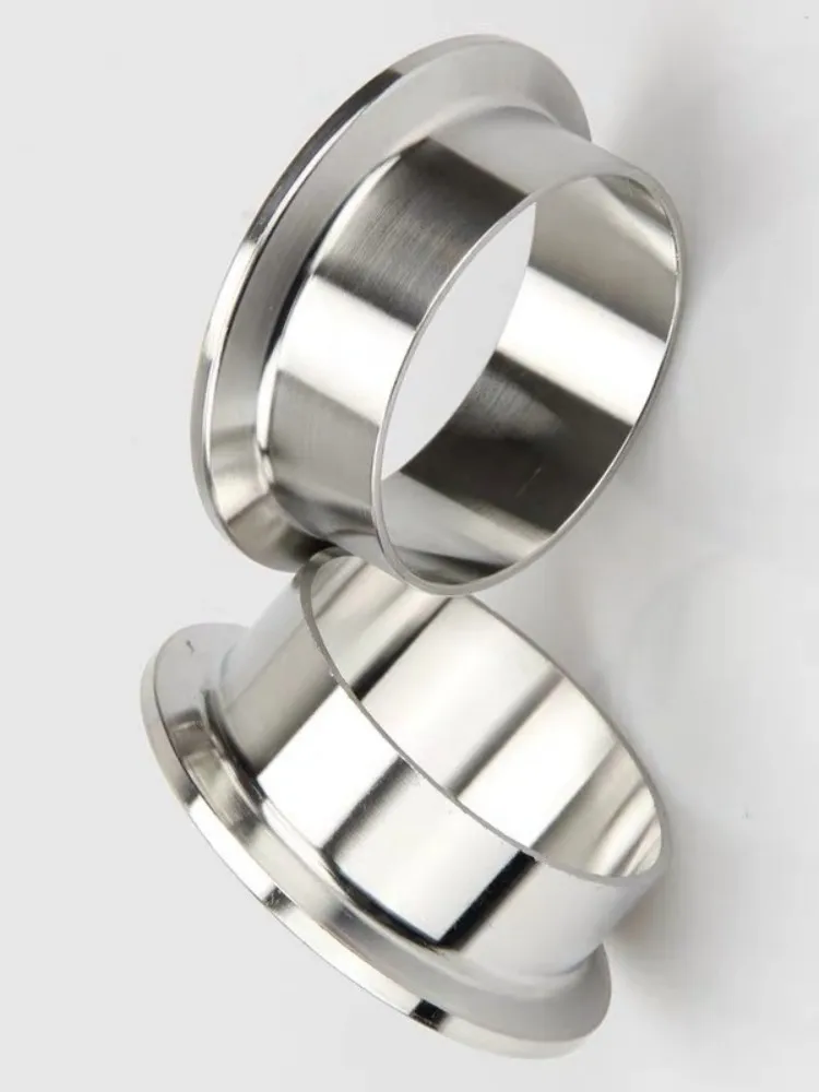 12.7-133Mm 0.5" 0.75" 1" 1.5" 2" 2.5" 3" 4" Tri Clamp SUS 304 Stainless Steel Sanitary Fitting Weld Ferrule Homebrew Beer hose pipe fitting pipe fitting water pipe fitting