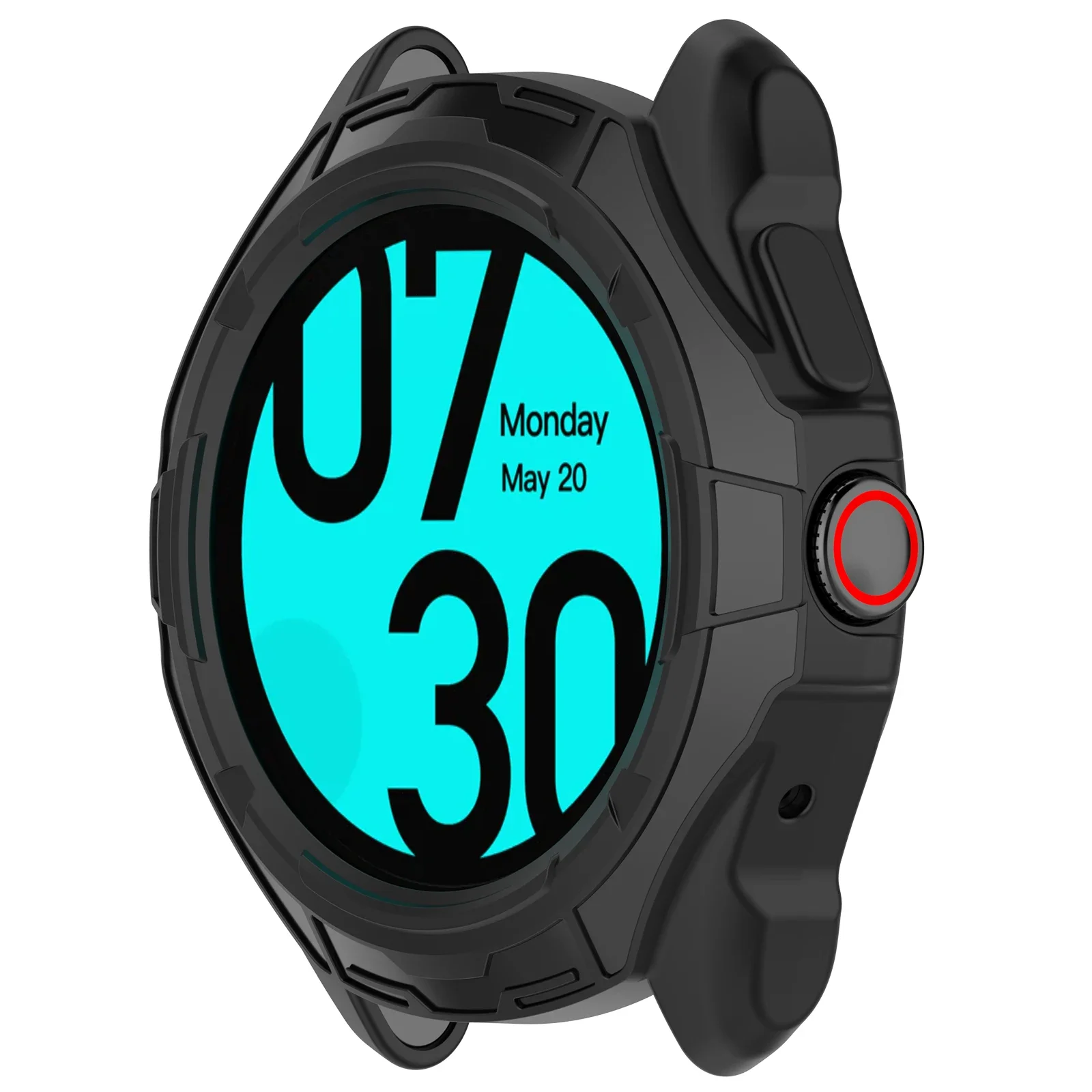 Durable Soft TPU Smartwatch Protective Case Cover and Strap Protector