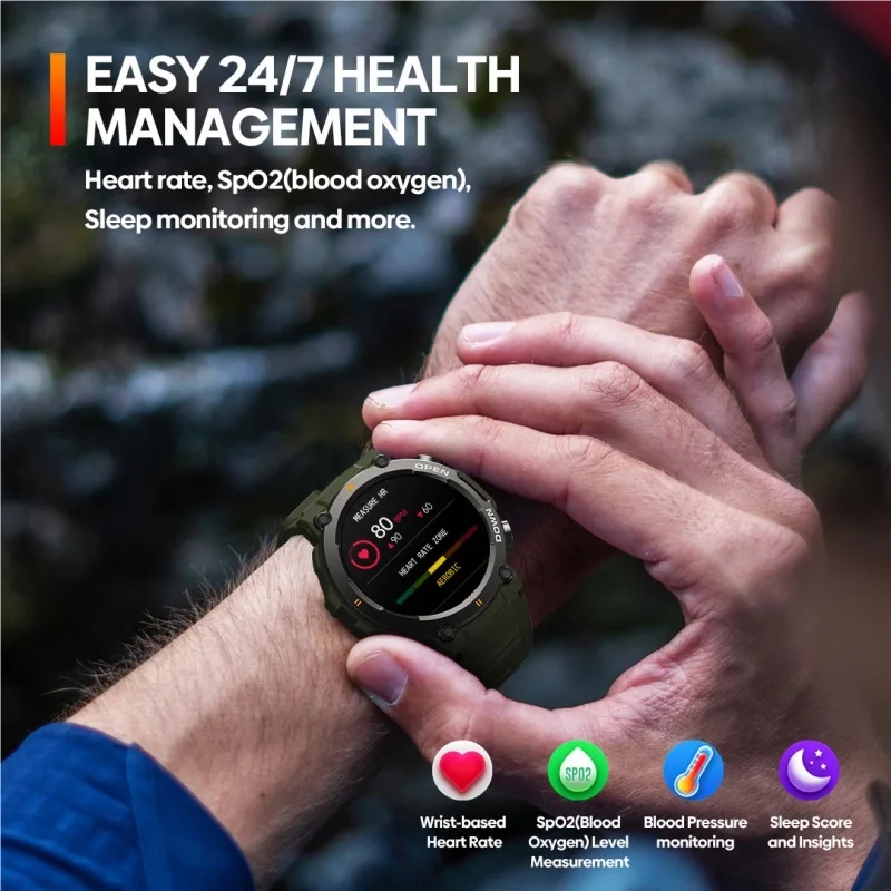 1.39 &Bluetooth Watch 400mAh8762DK Ultra Long Standby Vibe7 Waterproof Bluetooth Call Multi-sport Mode Outdoor Sports Model