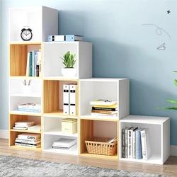 Armario de almacenamiento para sala de estar, mueble de dormitorio, estantería de escritorio para ordenador, armario de esquina pequeño