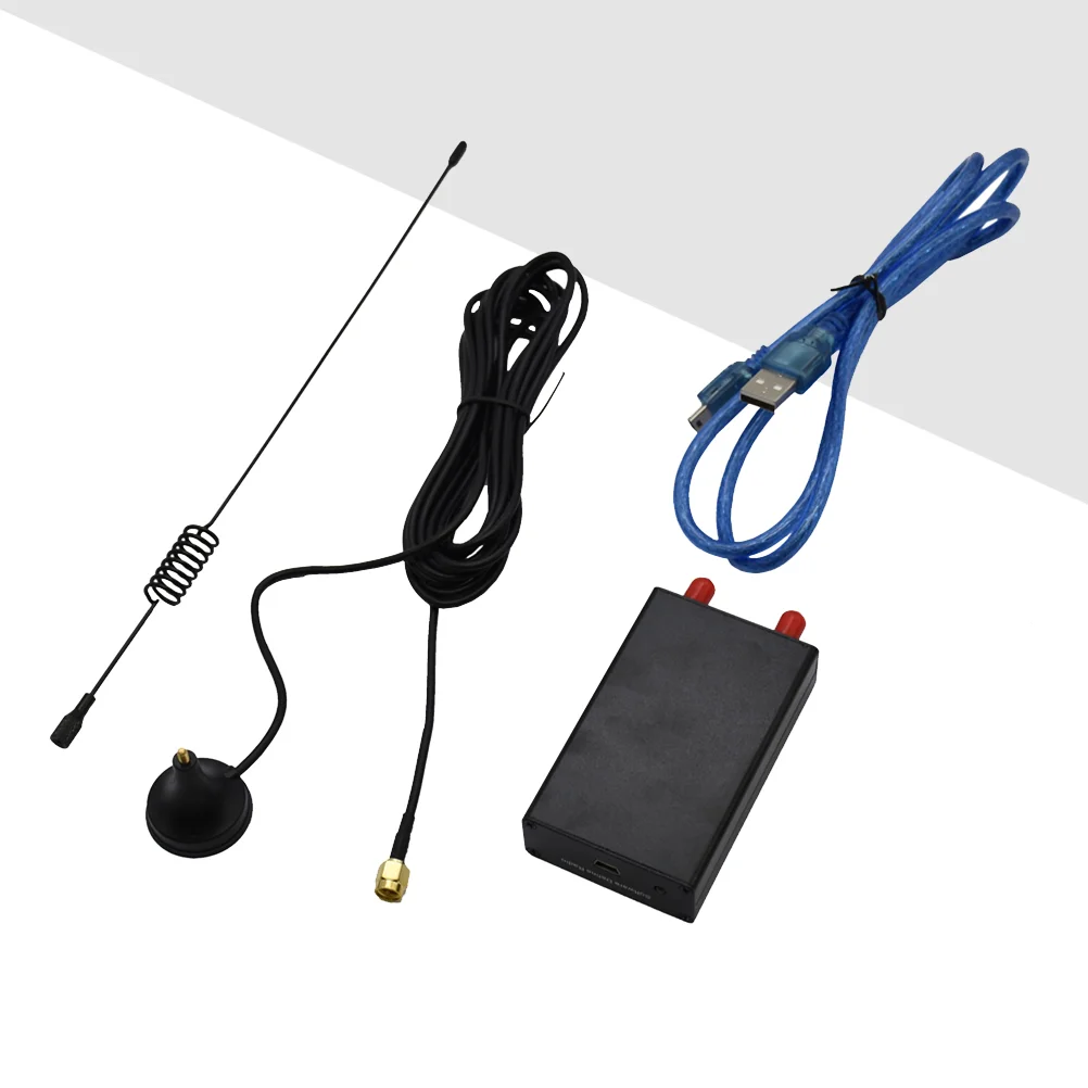 USB Dongle 100khz-17ghz Full Band UV HF-USB Tuner Receiver/ R820t+8232 Ham Radio-receiver antenna set