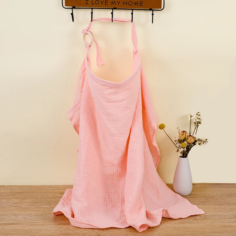 Premium Cotton Nursing Cover and Stroller Blanket - Adjustable Privacy Shawl