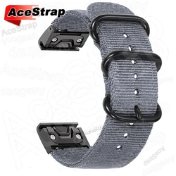 Versatile QuickFit Nylon Strap for Smartwatch - Sport Edition (Grey)