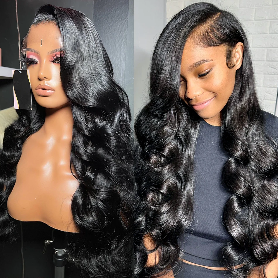 13x4 Lace Front Human Hair Wigs Brazilian Body Wave Lace