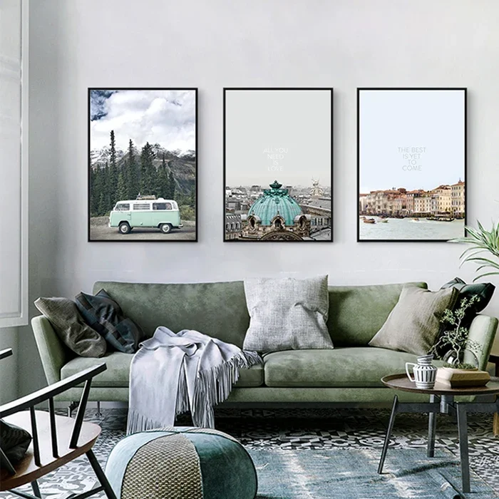 

Hot Selling Nordic Style Animal Painting/Design Custom Print Canvas Decor Painting Free Sample Wall Hanging Painting