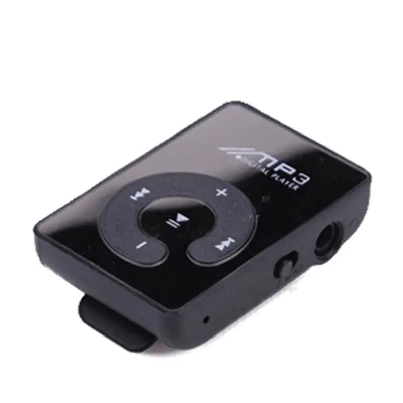 Wholesale C Key Clip Insert MP3 New Mini Mp3 Player Music Player Mirror Card Clip High Quality Music Playback 