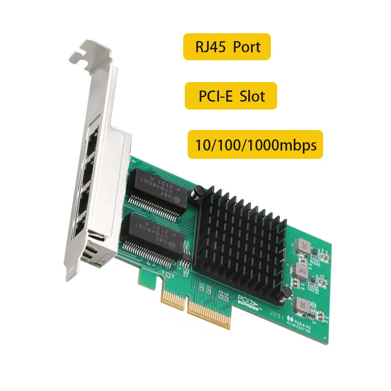 

Game PCIE Card Lan Card 10/100/1000Mbps PCIE Gigabit Server Network card adapter RJ-45 LAN Adapter Fast Ethernet gaming adaptive