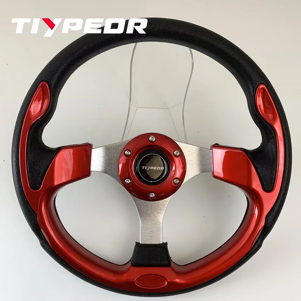 

Universal 320mm pu Car Steering Wheels Car Modification JDM Steering Wheel auto volant gaming volante For Car