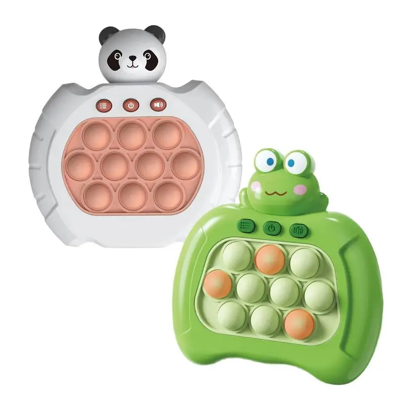 

Pop Push Bubble Game Light Electronic Bubble Pop Game Sensory Toy Children Fidget Game Push Up Relaxing Toy Bubble Press Toy