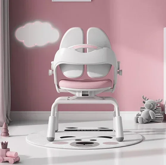 Kids Recliner Chair Baby Feeding Table Children's Plastic Furniture For Room Girls High Glasses Desk Girl Youth Armchair Child