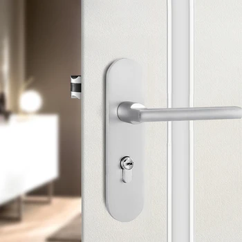Highquality Security Anti-theft Multifunction door lock Indoor Living Room Mechanical Vintage door Lock Door Handle Lock set 2