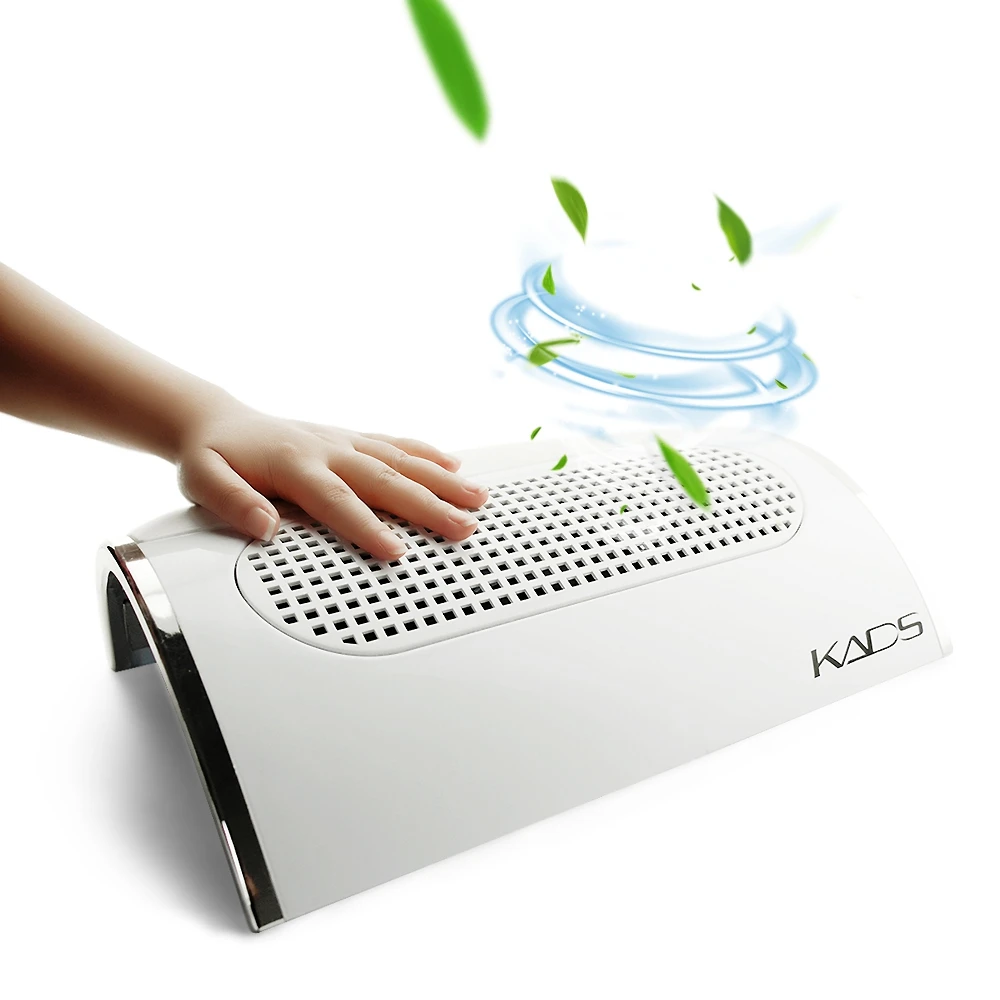 

KADS Nail Dust Extractor Collector 3 Powerful Fans Nails Vacuum Machine Professional Suction with 2 Dust Collecting BagsFan