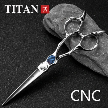 TITAN cutting scissors barber tools professional hairdressing shears 5.5/6.0INCH ATS314 STEEL 1