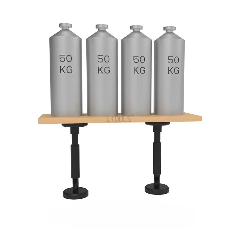 Furniture Increase Height Support Beam 18-45cm Cabinet Install Lifting Bracket Positive Negative Screw Adjustable Supporting Leg