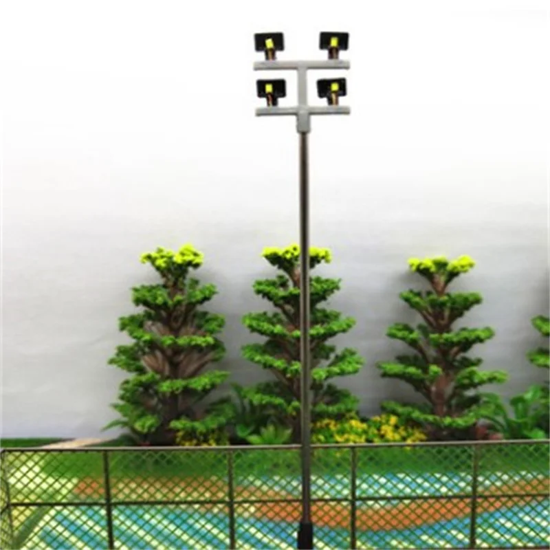 12V  Ho Scale  Street Tower Lights Layout Lamppost Train Garden Playground Stadium Overhead Lights