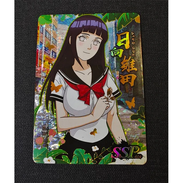 Naruto Metal Cards Uzumaki Naruto Hyuga Hinata Uchiha Sasuke Haruno Sakura  Classic Toys Anime Collection Card Gifts - AliExpress